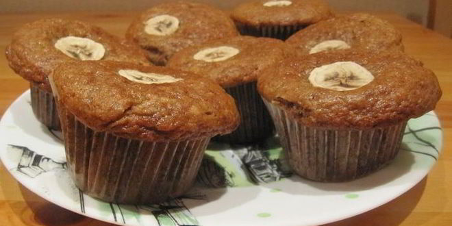 Рецепт банановые маффины с корицей и трюфелями