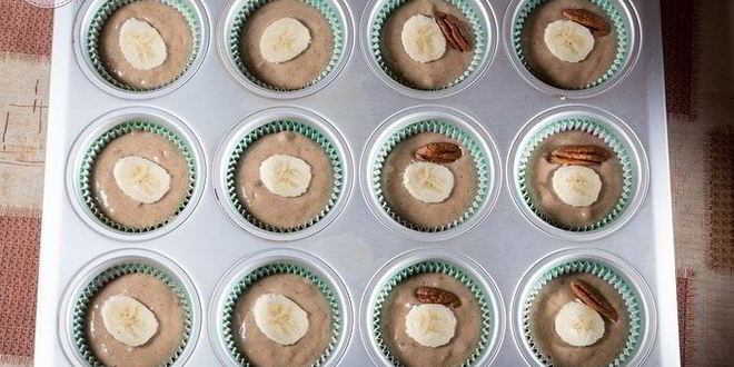 Рецепт банановые маффины с корицей