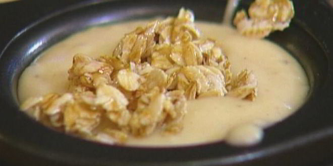 Рецепт банановые маффины с овсяными хлопьями и медом