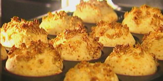 Рецепт банановые маффины с овсяными хлопьями и медом