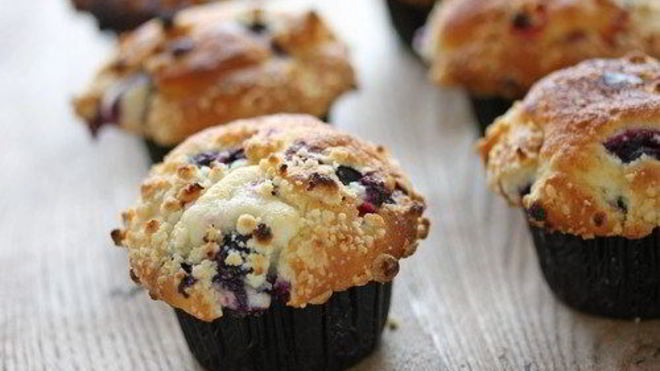 Рецепт Чернично-апельсиновые маффины