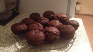 Рецепт шоколадные маффины