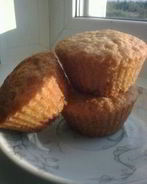 Домашние маффины с апельсином и изюмом