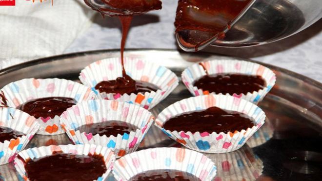 Рецепт Имбирный маффин с жидким центром