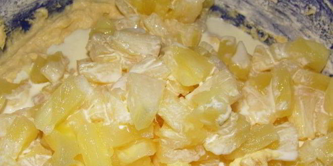 Рецепт маффины ананас в марципане купался