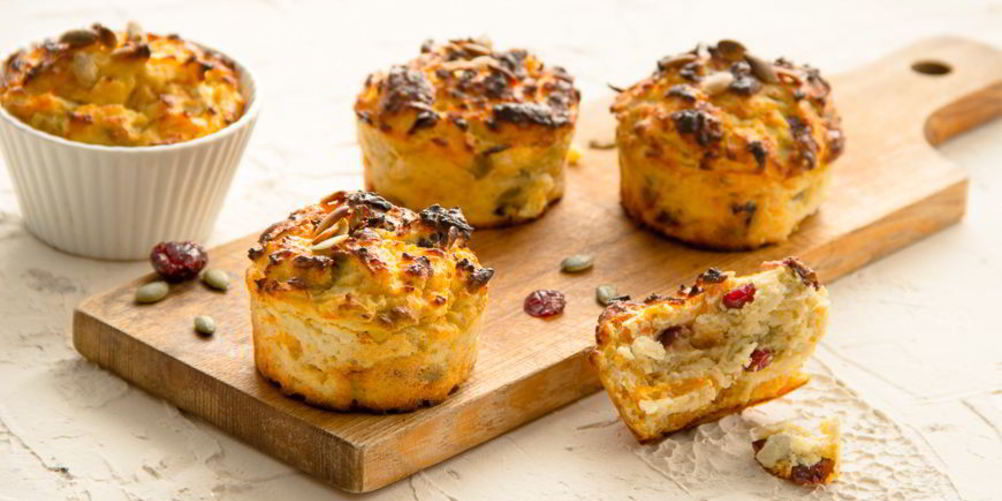 Как приготовить маффины из киноа и кураги с сушеной клюквой