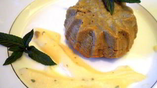 Рецепт Маффины из печени с яблочно-мятным соусом