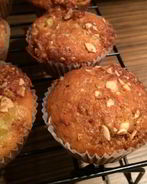 Маффины из ревеня