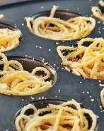 Маффины из спагетти