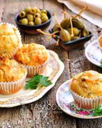 Маффины куриные с сыром