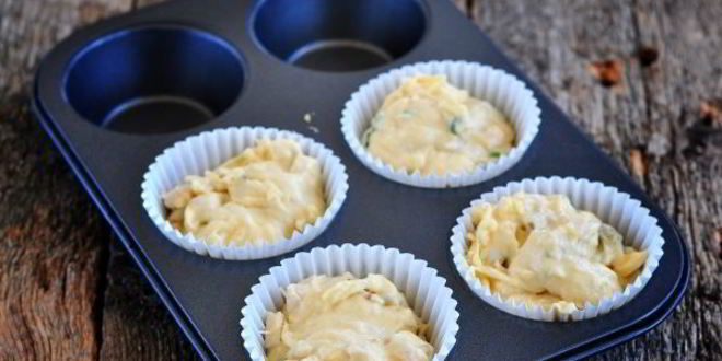 Рецепт маффины куриные с сыром