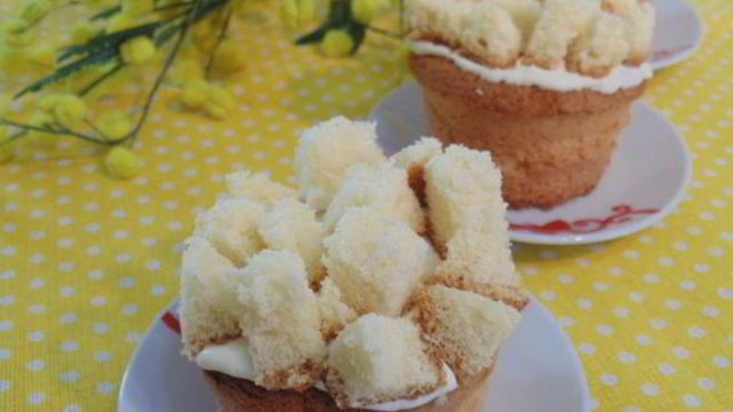 Рецепт Маффины Мимоза