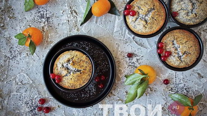 Рецепт Маффины на кефире