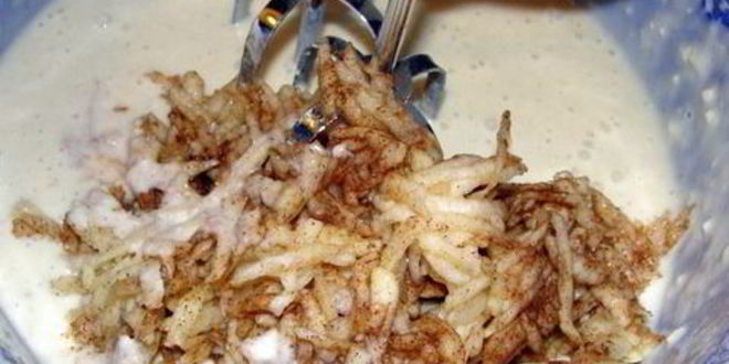 Рецепт маффины на пахте с яблоком и корицей