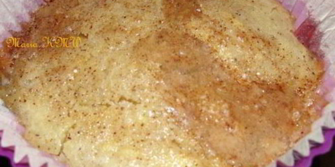 Рецепт маффины на пахте с яблоком и корицей