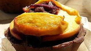 Рецепт Маффины на рисовой муке с персиками