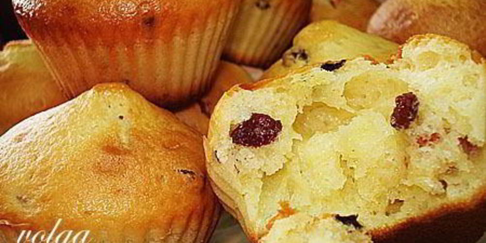 Рецепт овсяные маффины с изюмом