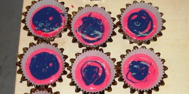 Рецепт маффины радужные