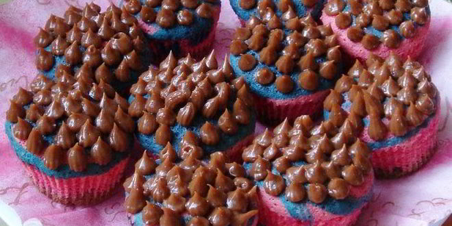 Рецепт маффины радужные