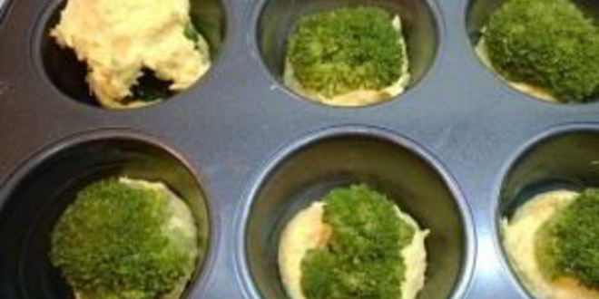 Рецепт маффины с брокколи