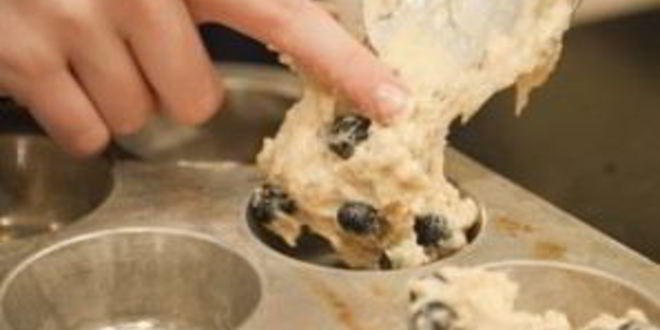 Рецепт маффины с черникой