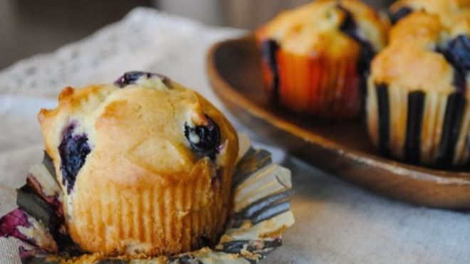 Рецепт Маффины с черной смородиной