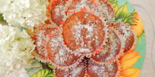 Рецепт маффины с финиками и грецкими орехами