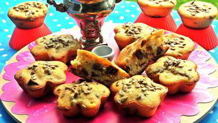 Рецепт Маффины с финиками и семечками