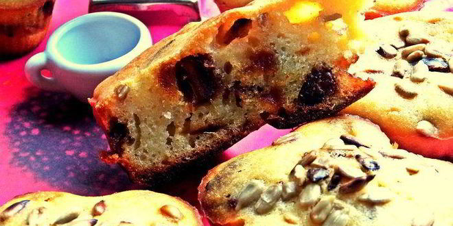 Рецепт маффины с финиками и семечками