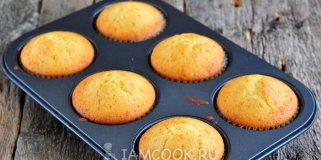 Рецепт маффинов с изюмома