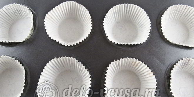 Рецепт маффины с клубникой