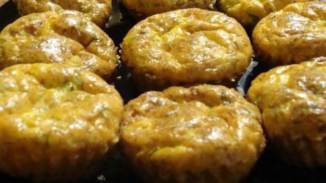 Рецепт Маффины с креветками