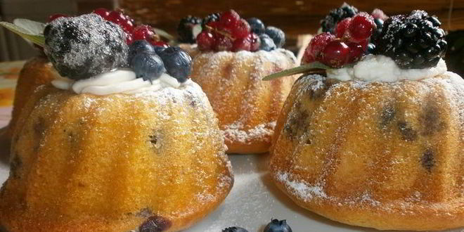 Рецепт маффины с лесными ягодами валь д* аоста