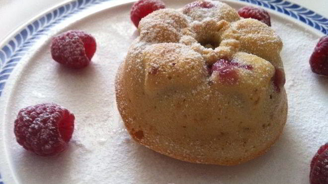 Рецепт Маффины с малиной