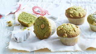 Рецепт Маффины с матча и белым шоколадом