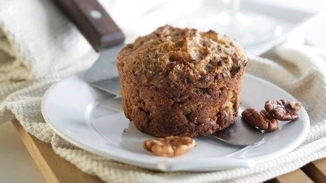 Рецепт Маффины с орехами, курагой и инжиром