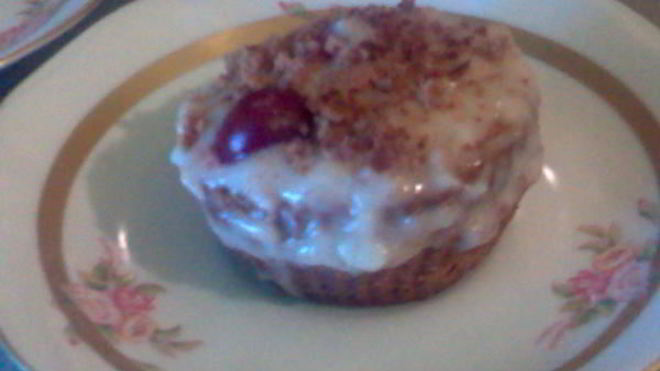 Рецепт Маффины с пьяной вишней