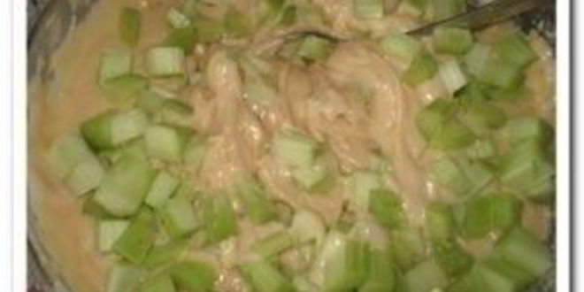 Рецепт маффины с ревенем