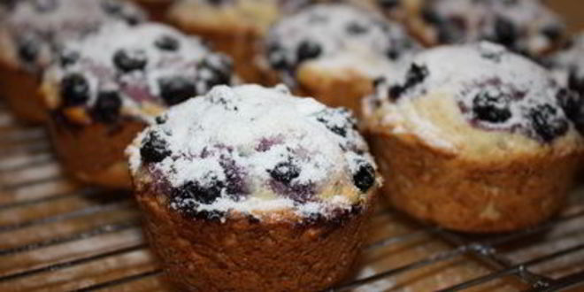 Рецепт маффины с рикоттой и смородиной