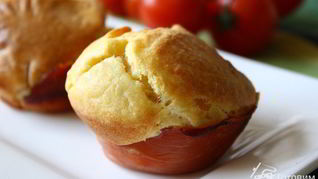 Рецепт Маффины с сыром и беконом