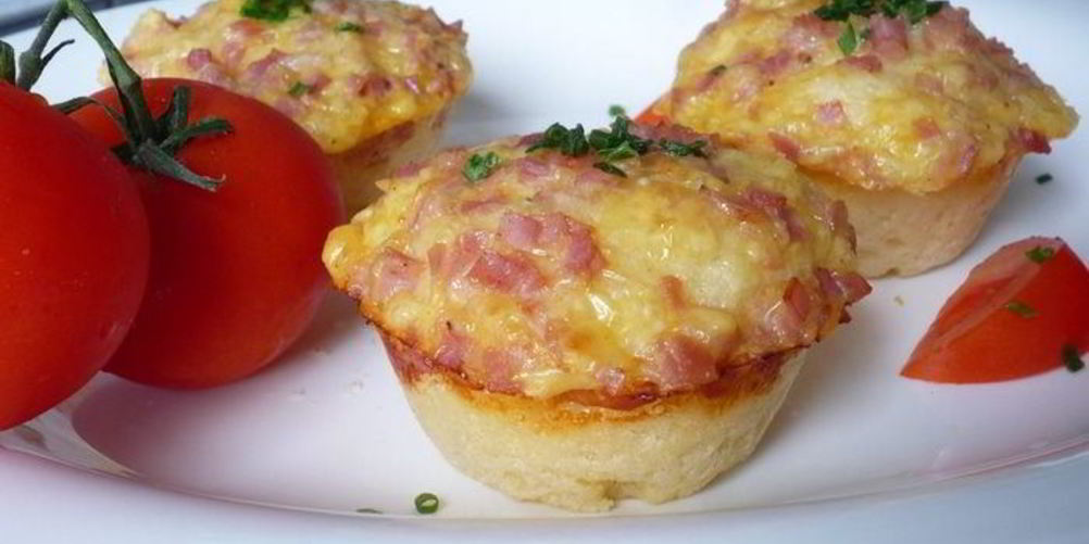 Как приготовить маффины с сыром и ветчиной из дрожжевого теста