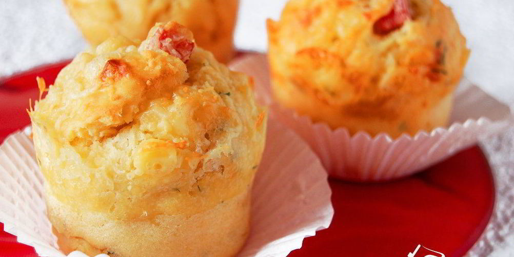 Рецепт пикантные маффины с картофелем и сыром
