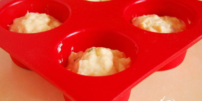 Рецепт маффины с сыром и ветчиной