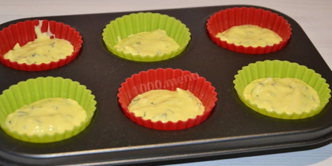 Рецепт маффины с сыром