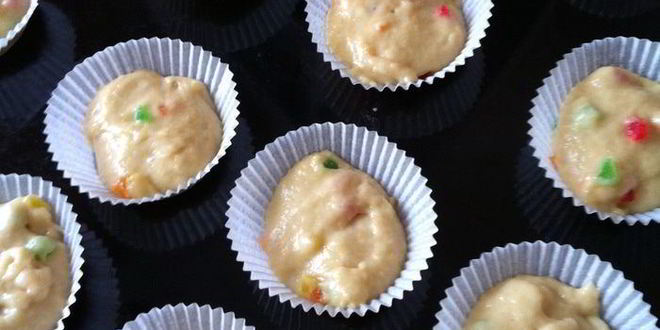 Рецепт маффины с цукатами