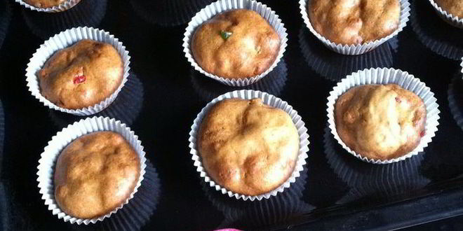 Рецепт маффины с цукатами