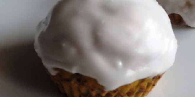 Рецепт маффины с тыквой, грушей и шоколадом хэллоуин