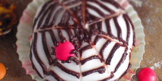 Рецепт маффины с тыквой, грушей и шоколадом хэллоуин