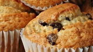 Рецепт Маффины с тыквой и изюмом на сметане