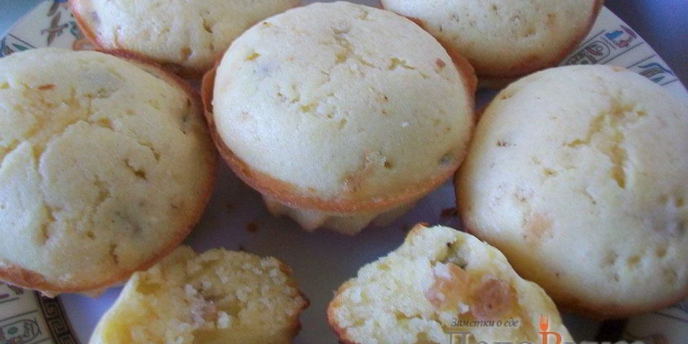 Как приготовить маффины с ванилью и изюмом